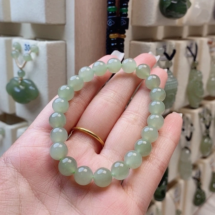 和田玉未镶嵌手串