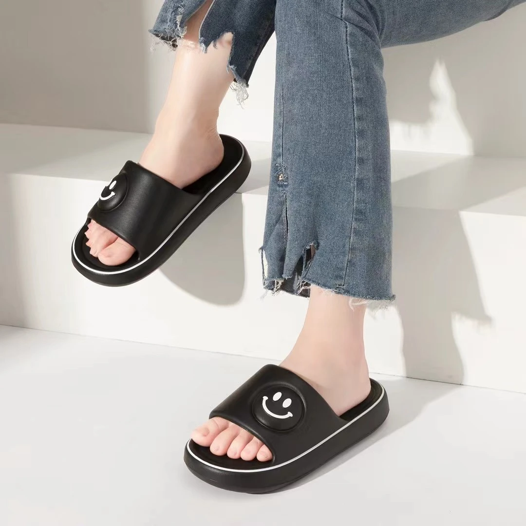 【eva】一字拖男夏季新品厚底踩屎感拖鞋防外穿潮流软底凉鞋情侣鞋