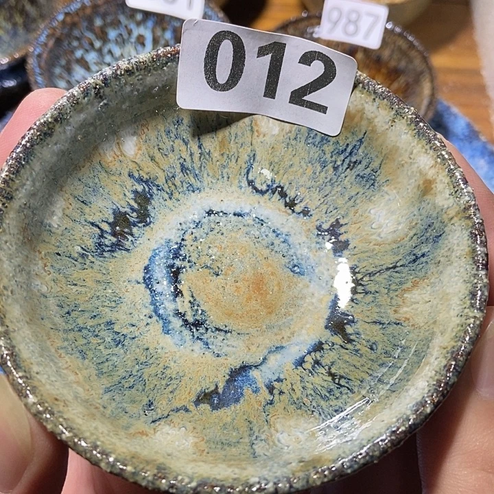 茶盏龙窑柴烧柴烧落灰