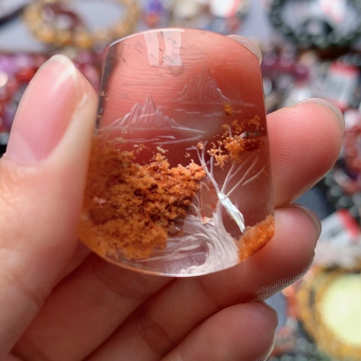 水晶吊坠(不含链)未镶嵌