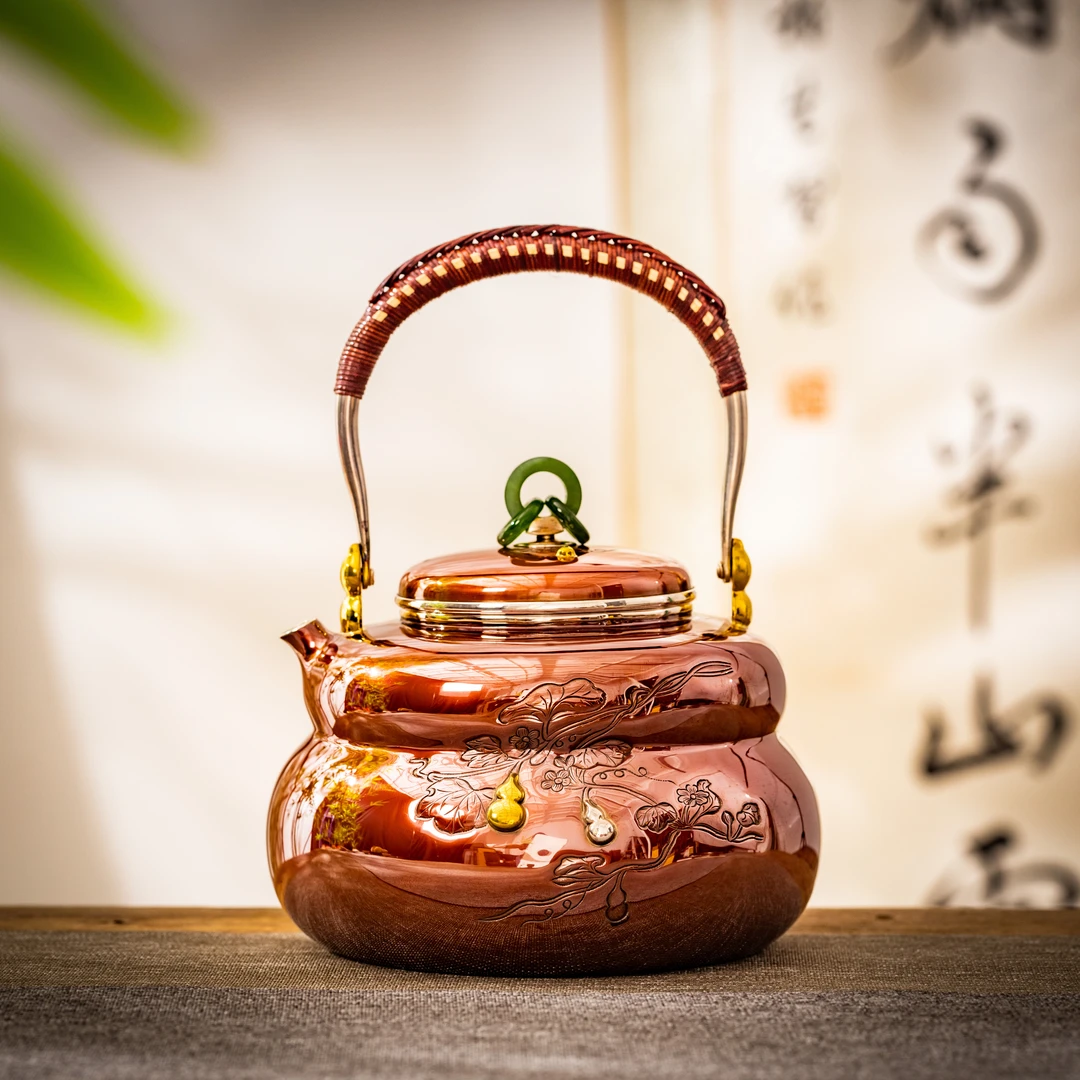 蜂鸟工坊 大师壶 葫芦烧水提梁煮茶煮水壶 SWA6036