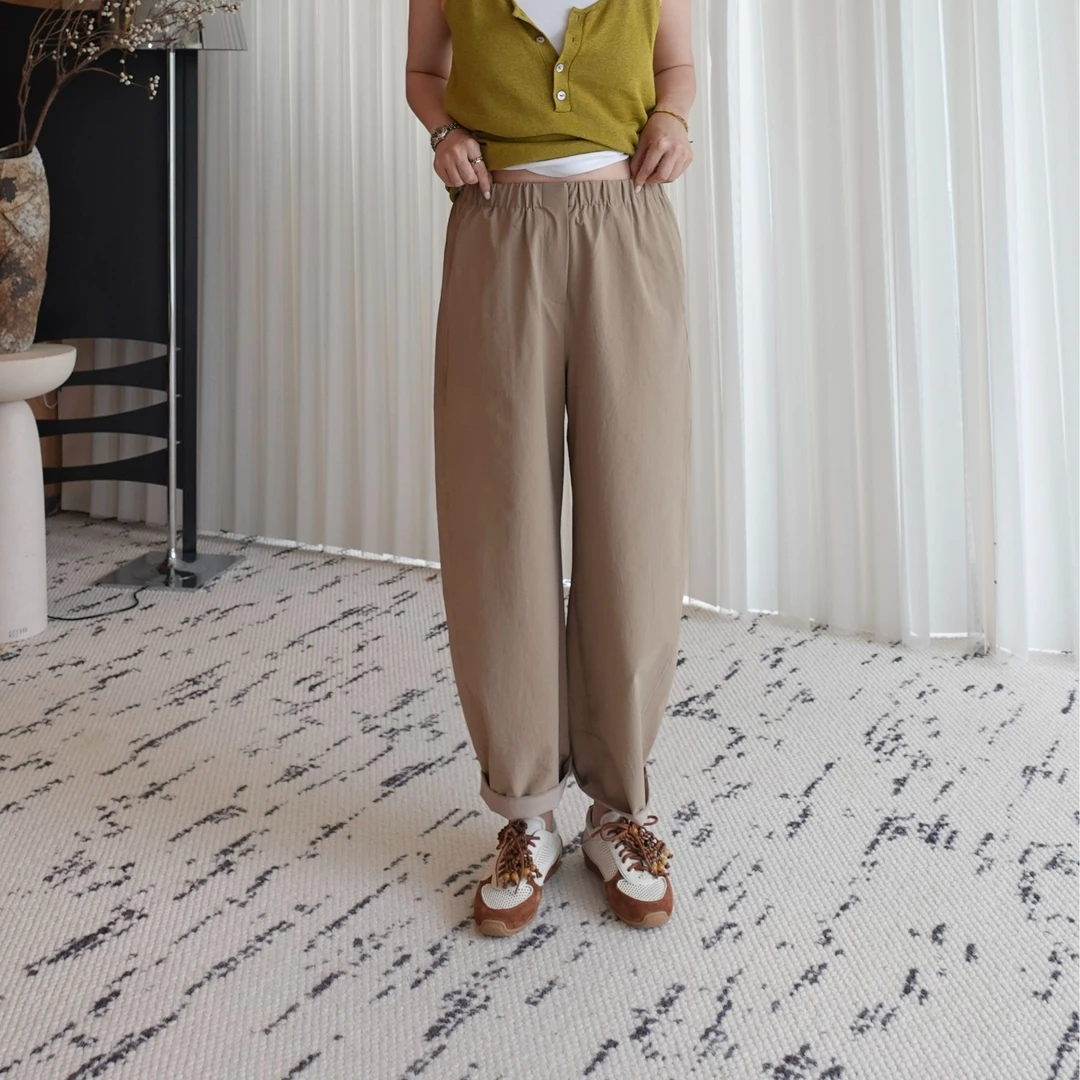 【蛋裤2.0】LIY休闲九分蛋形裤预售5天