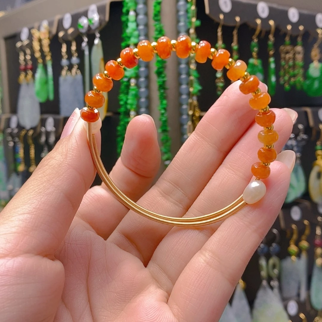 未镶嵌翡翠耳饰翡翠
