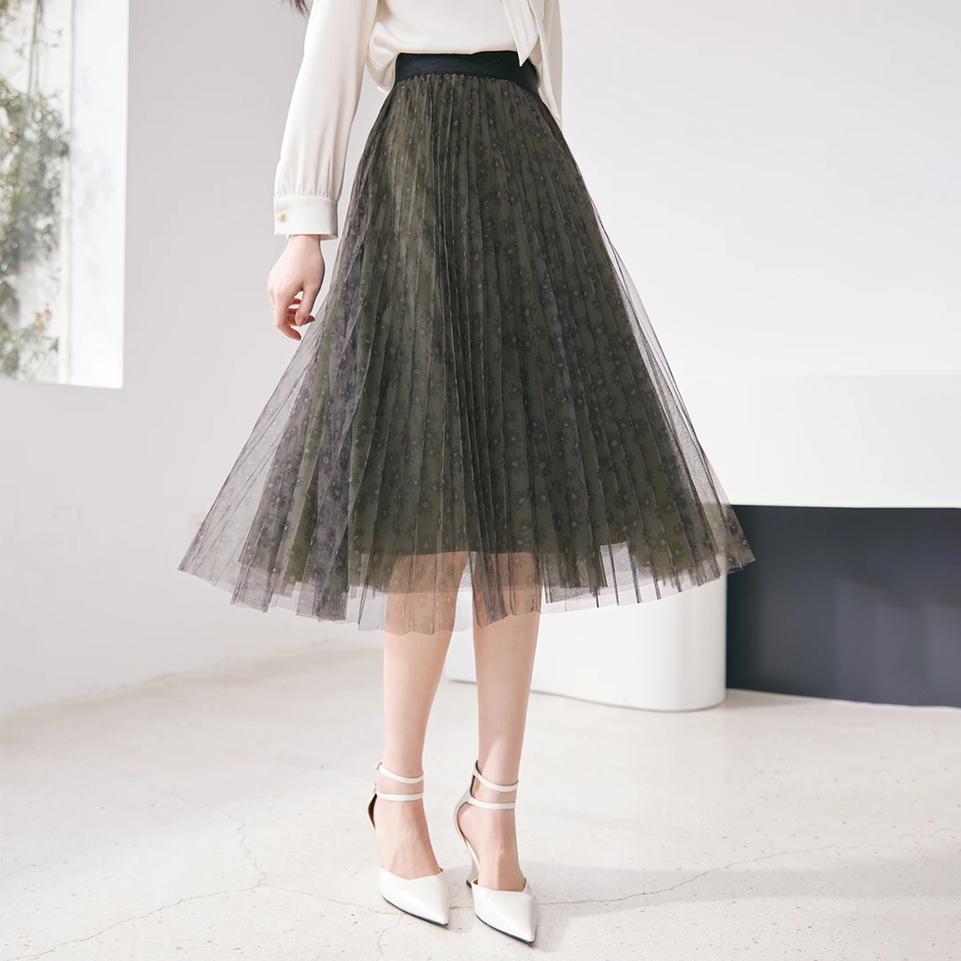 【直播专享】A3082567半身裙 香影休闲白搭时尚显瘦春新款半身裙