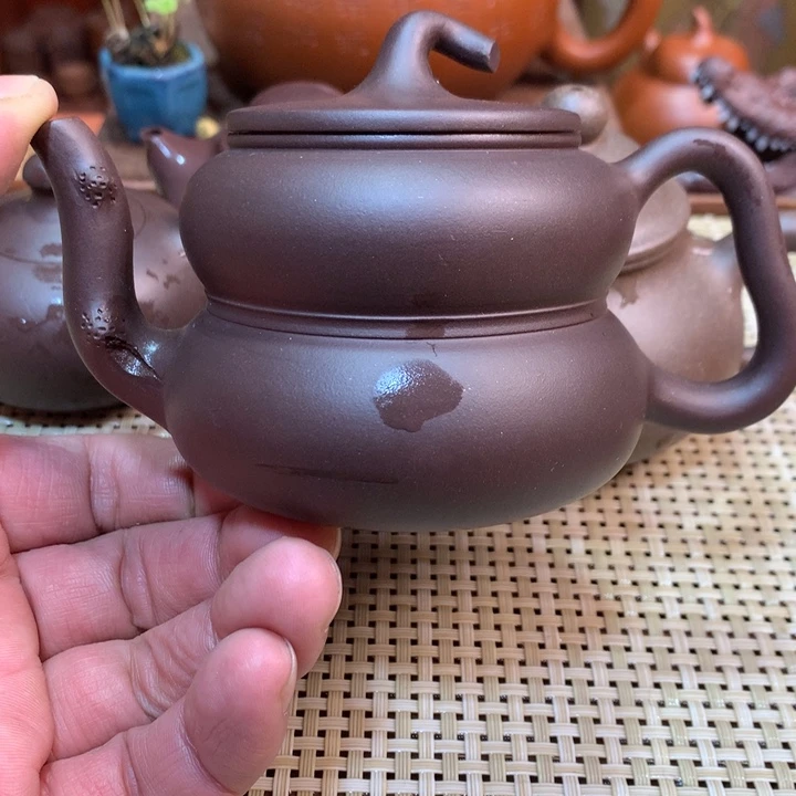 紫砂茶壶?*?宜兴原矿紫砂壶