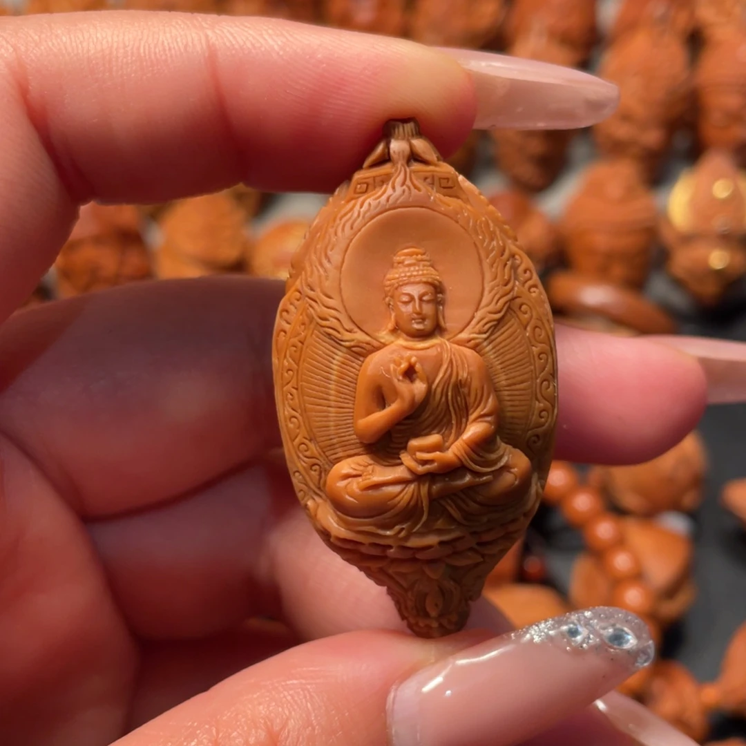 【闪购商品】手串/手链橄榄核三圣