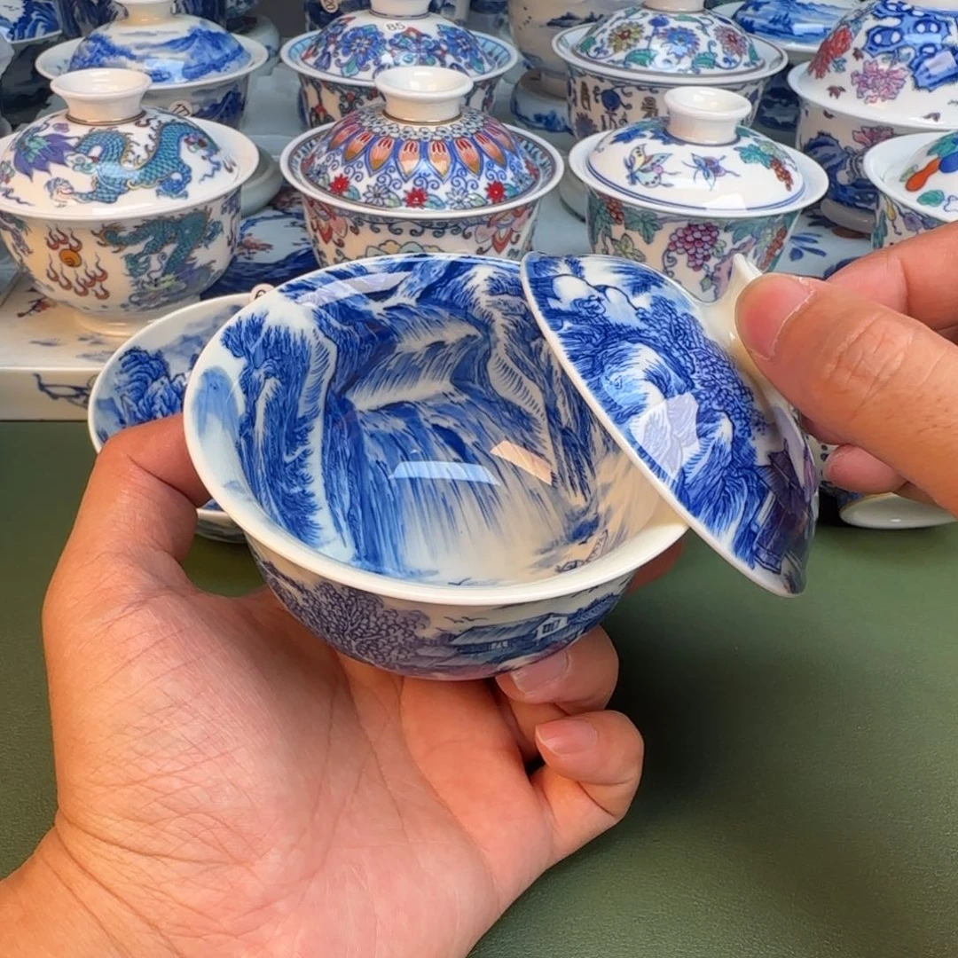 纯手工纯手绘茶具80
