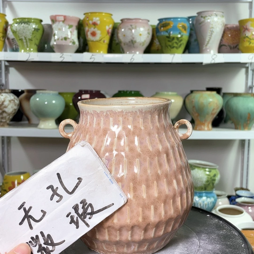 景德镇陶瓷花盆花器暇256