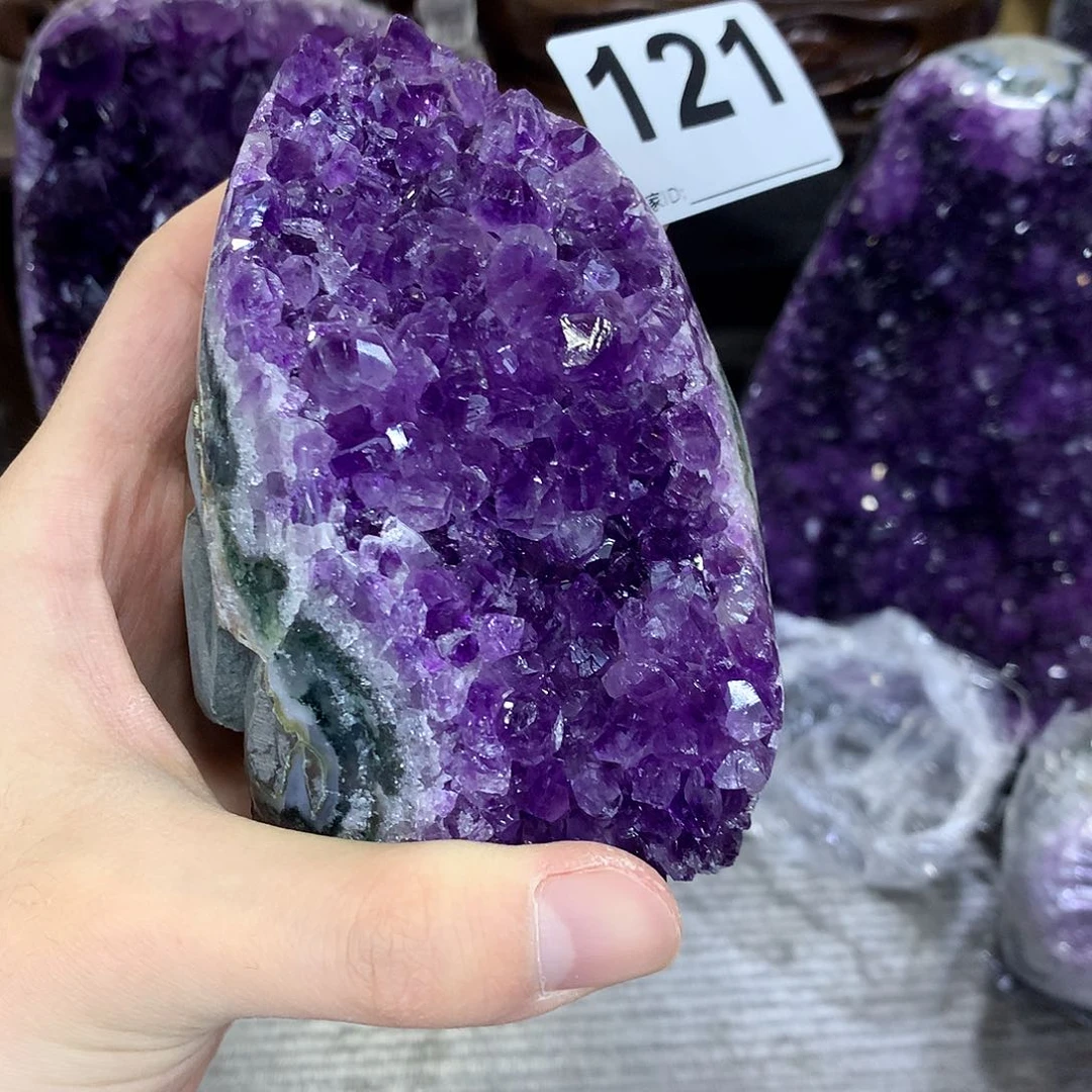 紫晶珠宝半成品未镶嵌121