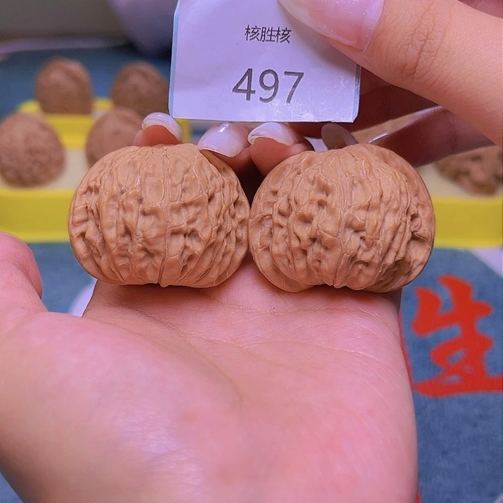 文玩核桃把件正磨40.497