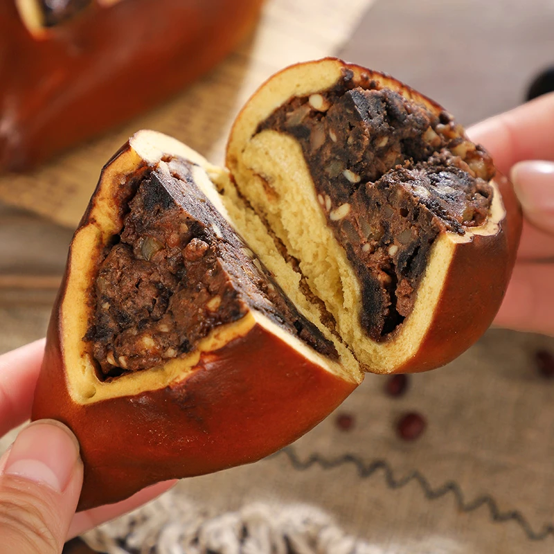 炉火坊榛子酱可可碱水棍奶酪欧包代餐下午茶网红休闲零食饱腹面包