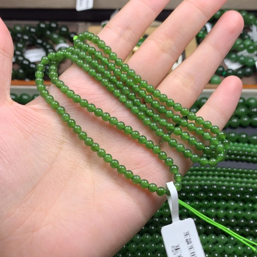 【闪购商品】颈饰未镶嵌和田玉（碧玉）@****y4