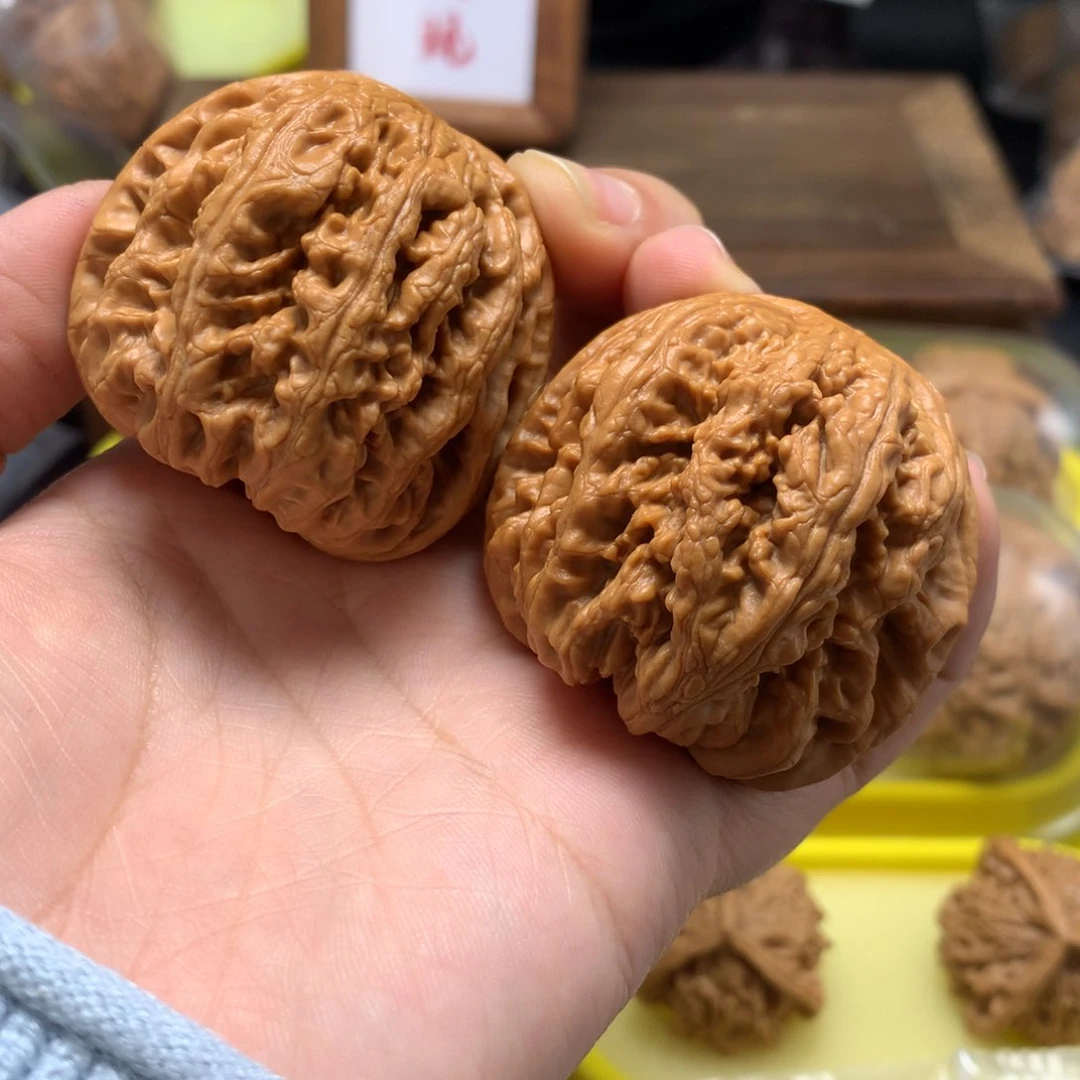 文玩核桃把件44粗筋