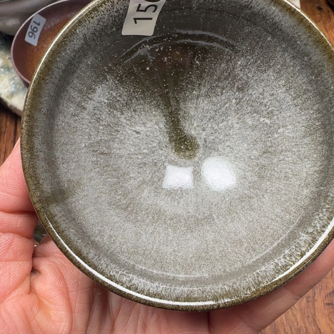 青***瓷柴烧建盏茶盏茶杯150