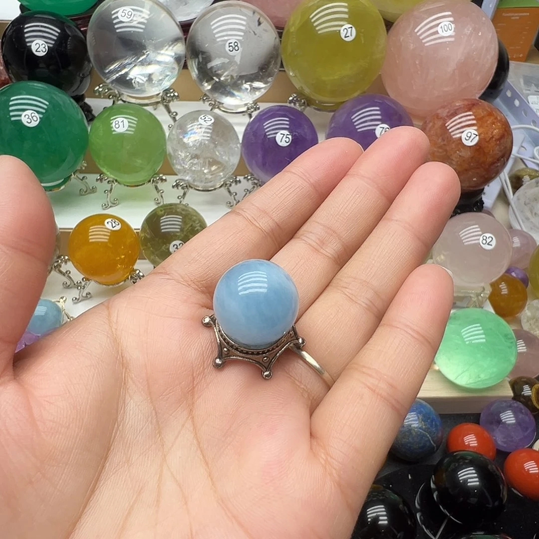 珠宝半成品水晶未镶嵌
