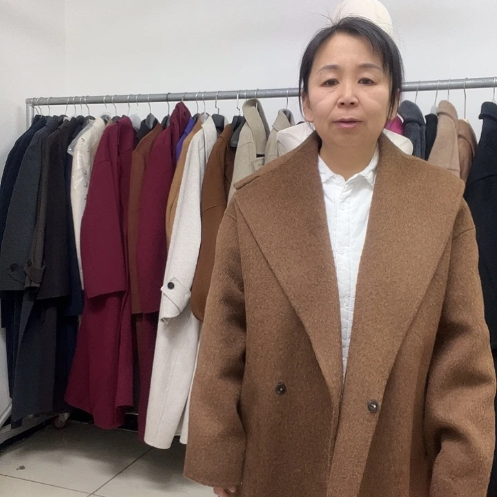 S外贸出口大衣女秋冬