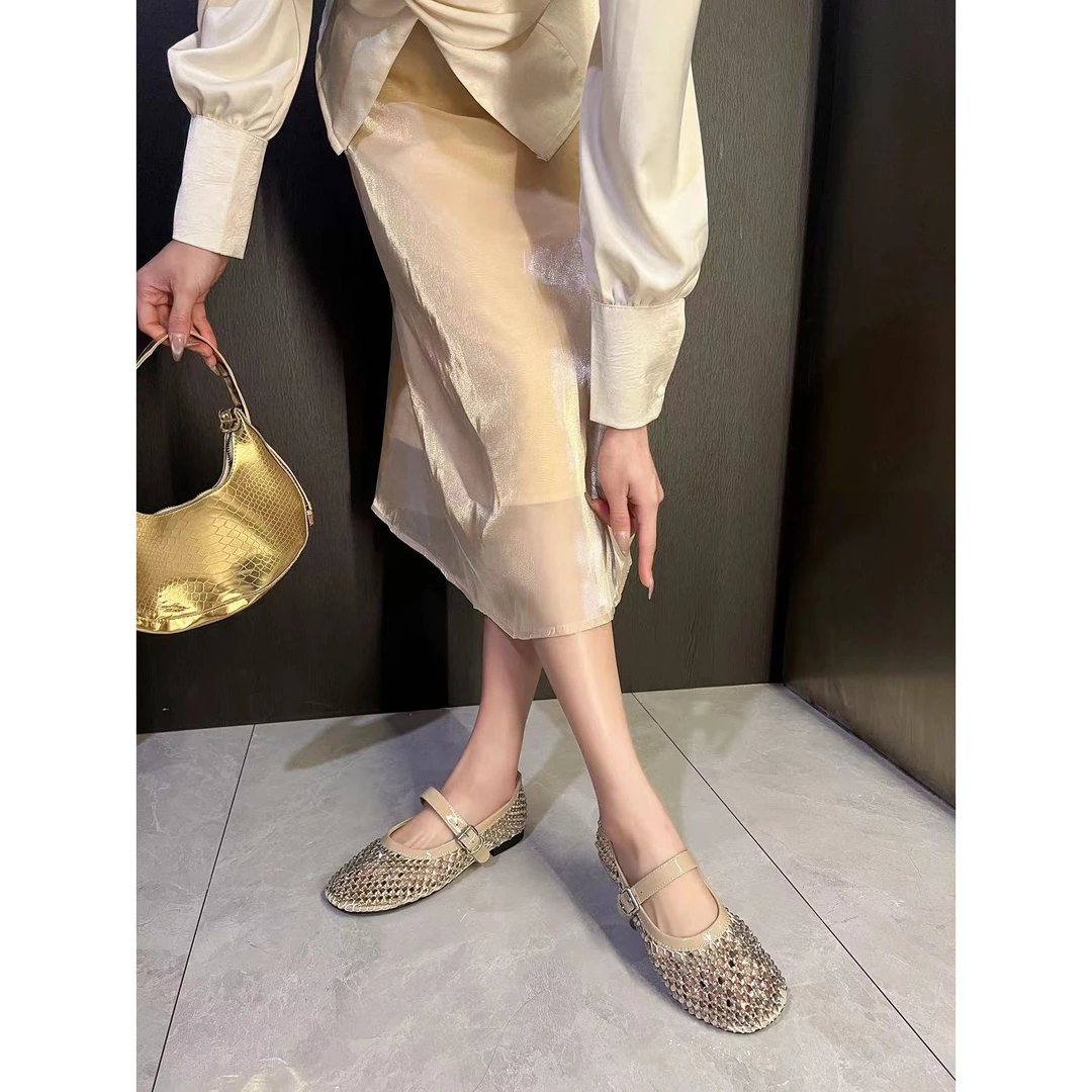 新款气质休闲百搭女款玛丽珍瓢鞋A/MZJ/6680-5