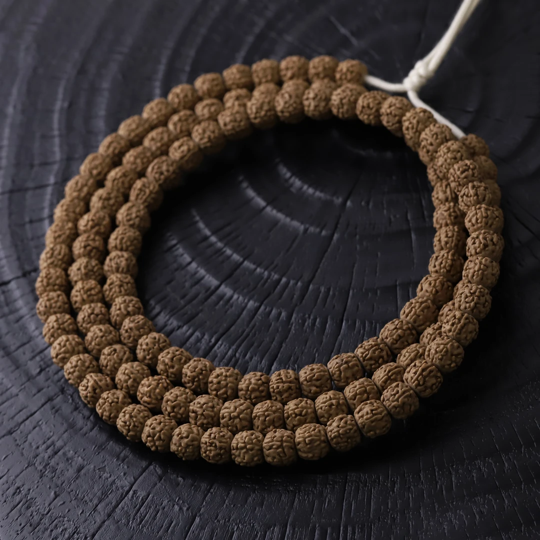 S8767【高碎龙】藏切二等盘龙纹小金刚菩提108文玩长串