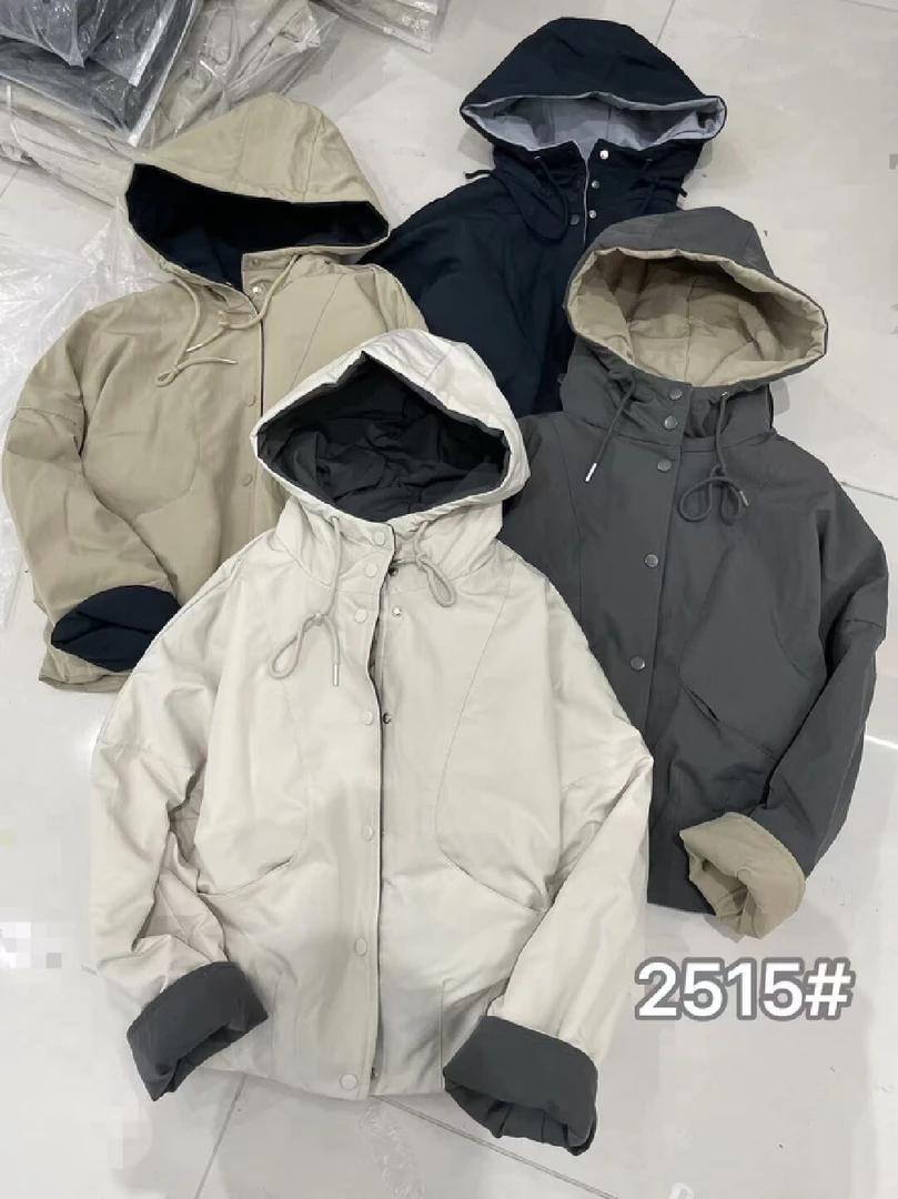 2515【蝶谷】连帽厚外套