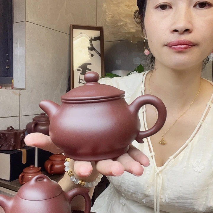 茶壶紫砂底槽清潘壶
