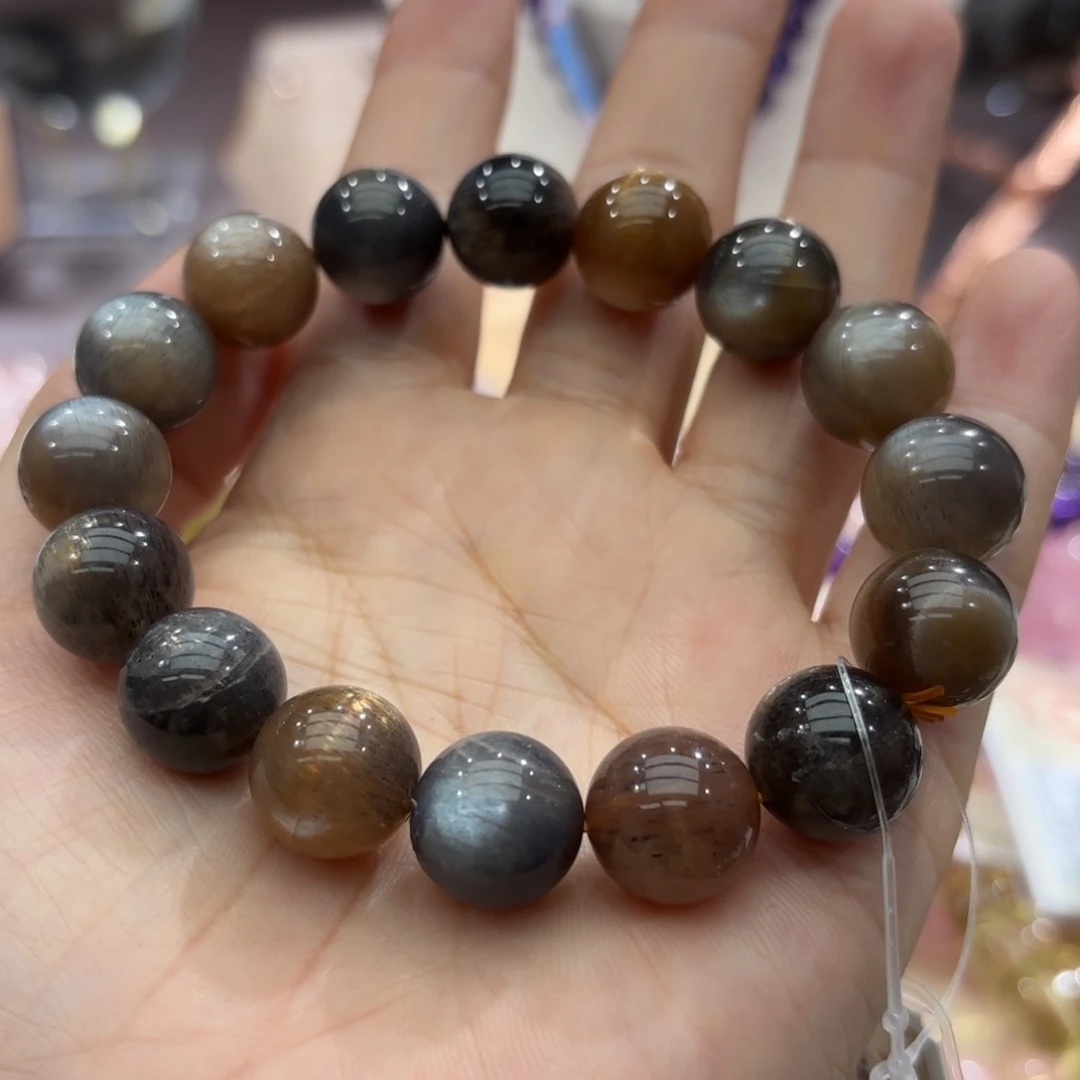 手链未镶嵌长石手串13.5