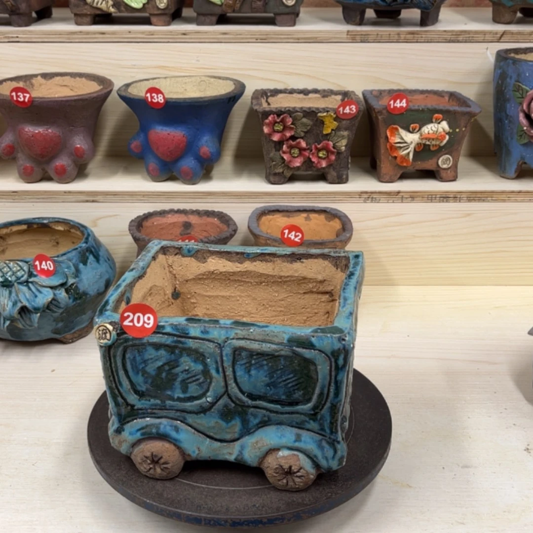 【闪购商品】紫砂花盆209号内口17×13外高13