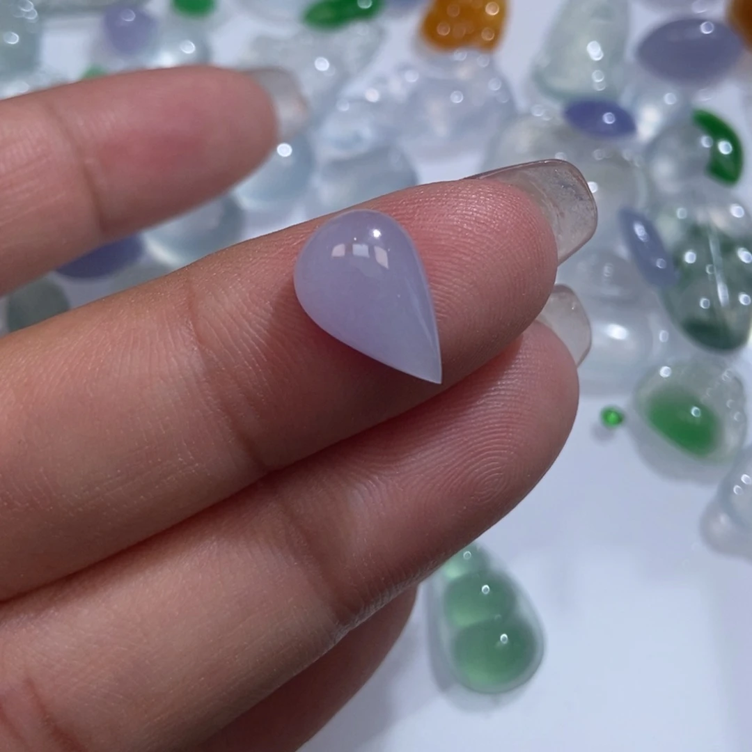 未镶嵌定制翡翠翡翠12.8/8.4/4.3