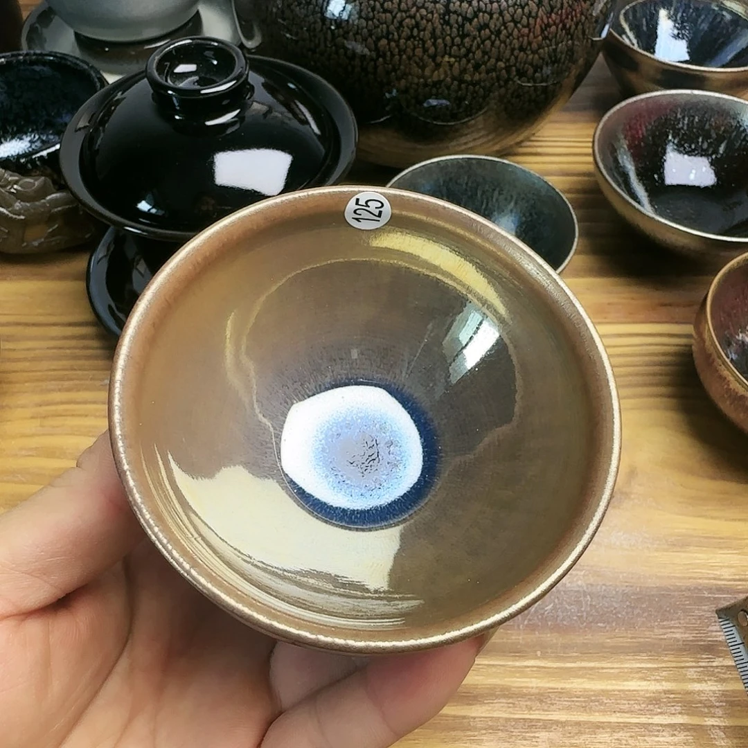 茶盏建窑建盏茶器125