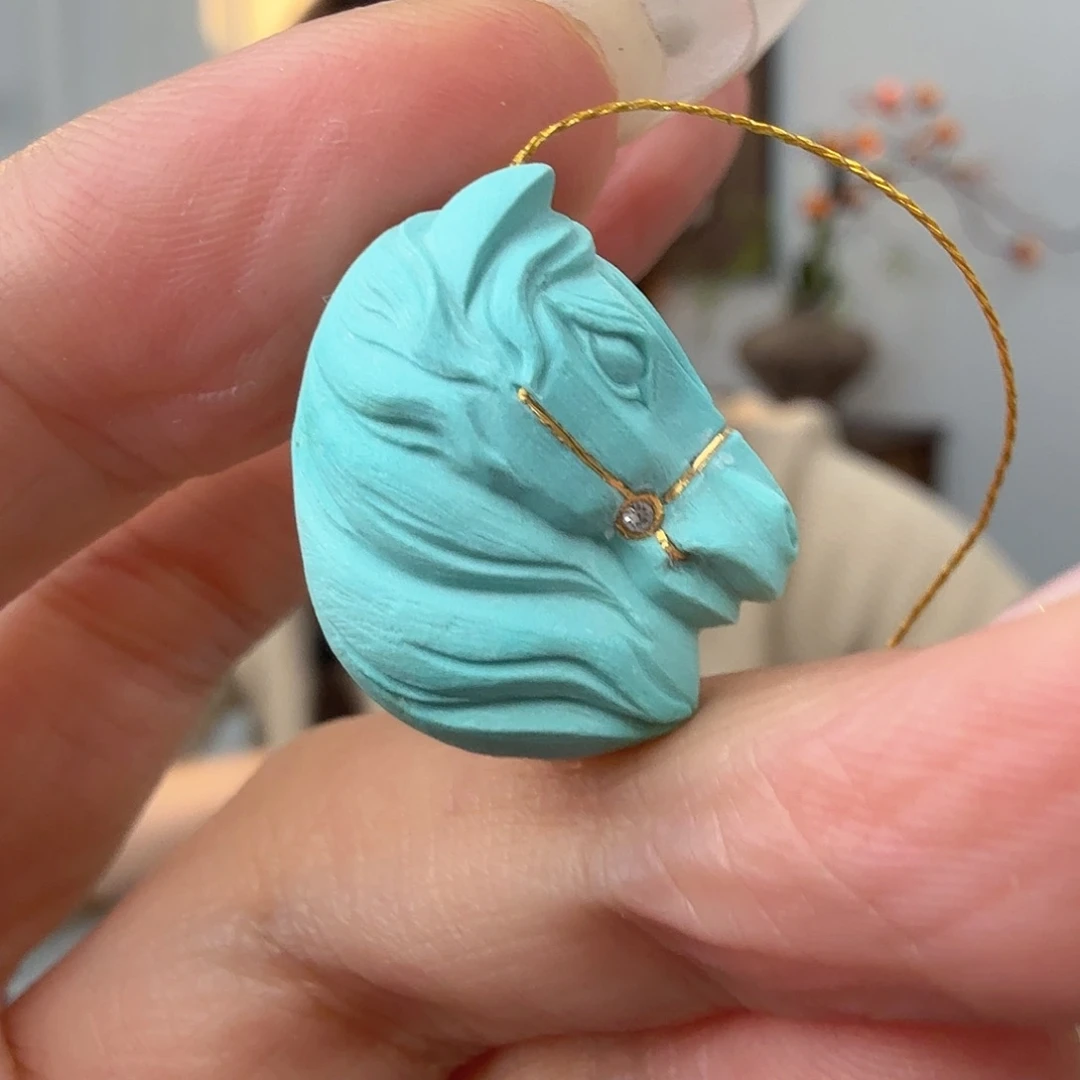 绿松石未镶嵌珠宝奇石