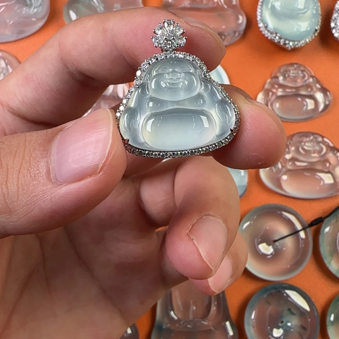 定制翡翠未镶嵌天然
