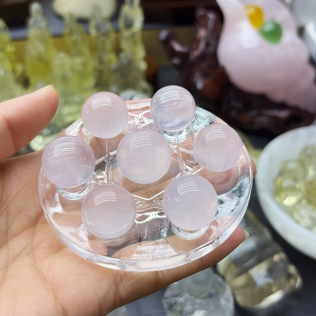 闲***阁水晶珠宝半成品未镶嵌七星