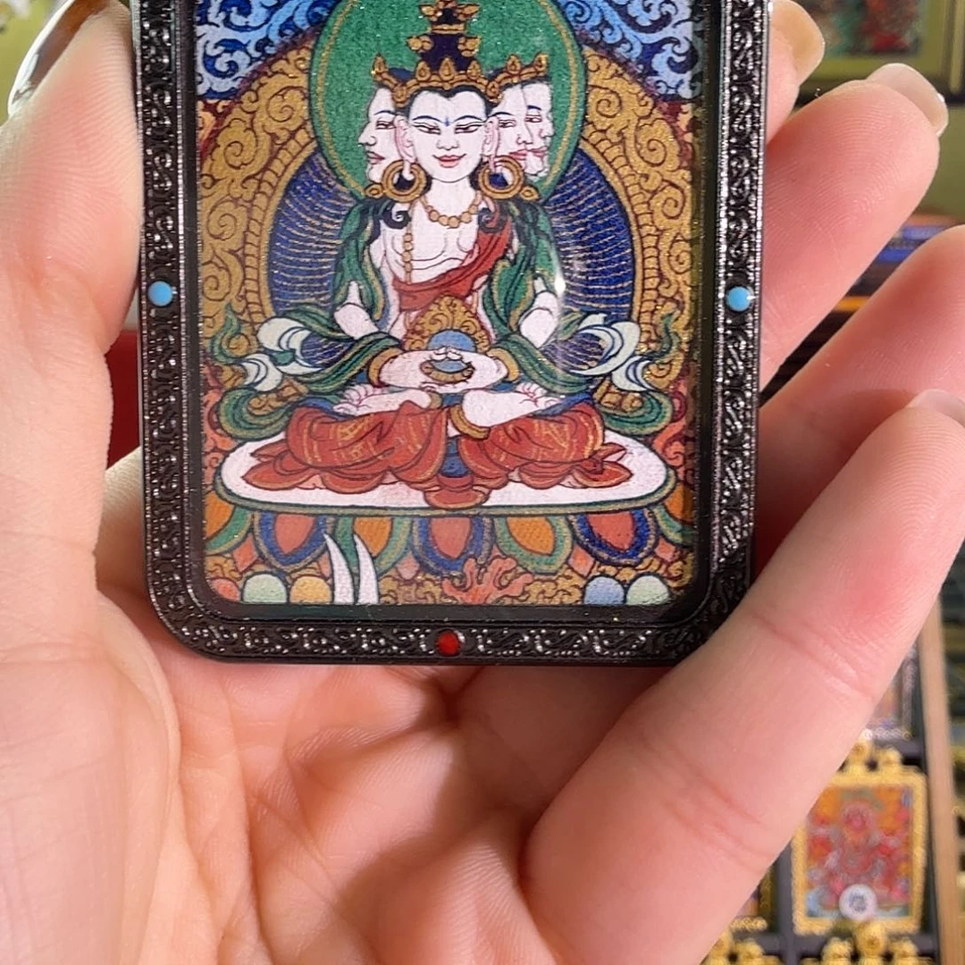 吊坠大日藏卡纯手绘道杰老师