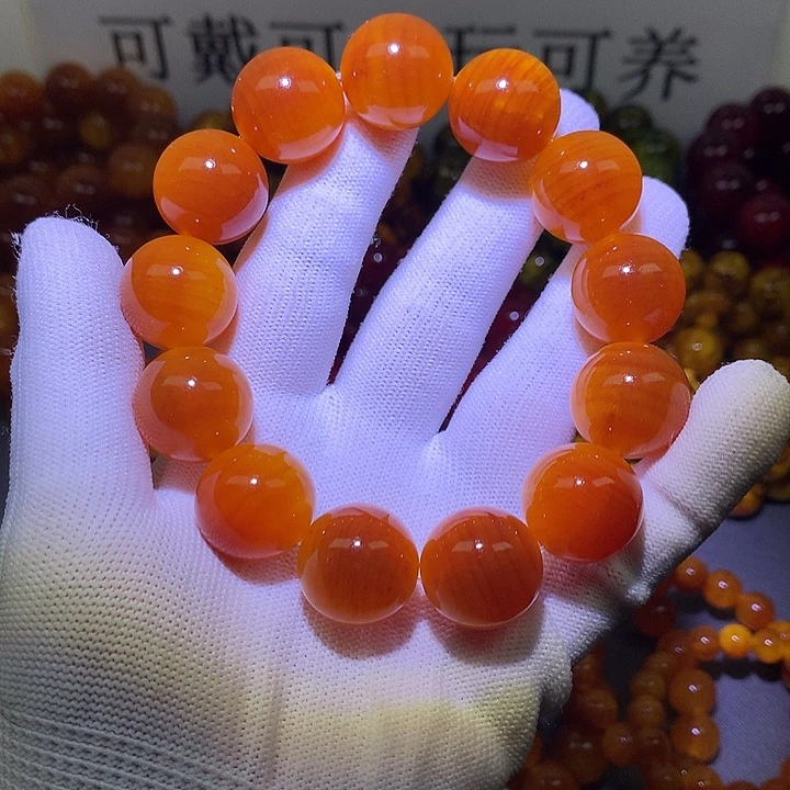 手串/手链松木（琥珀木）1.8 包浆高货