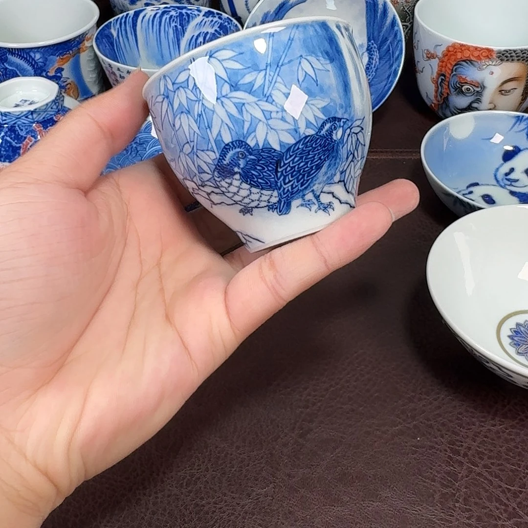 又***木现代景德镇陶瓷杯
