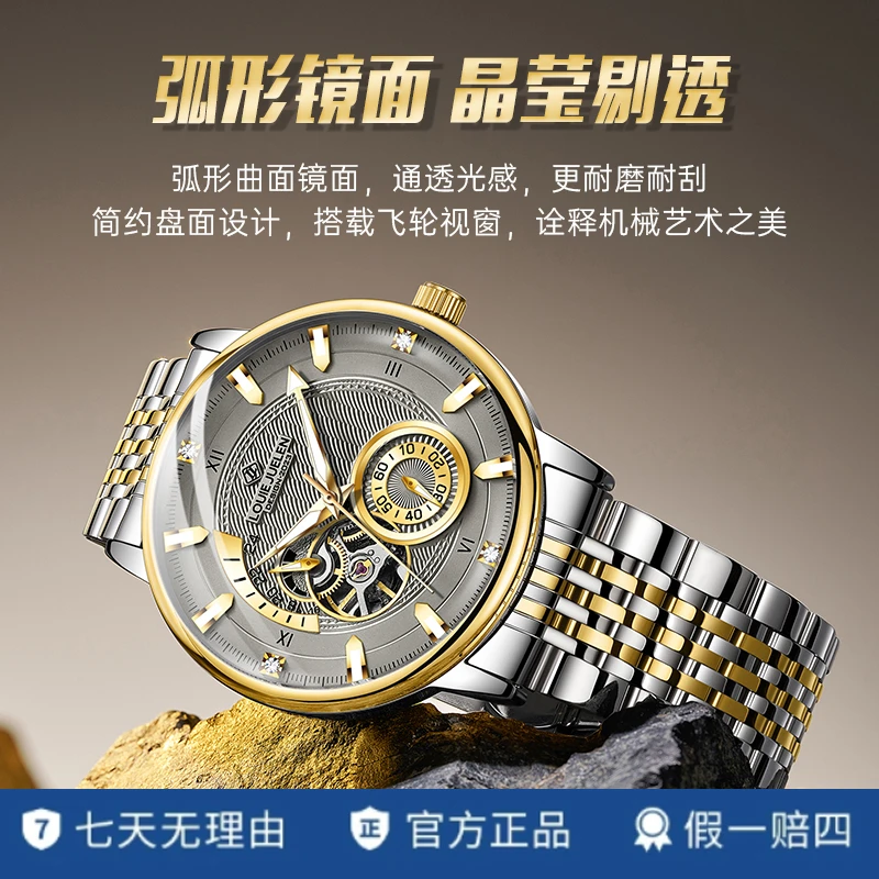 瑞士品牌LOUIEJUELEN-长空系列β-自动机械腕表zw