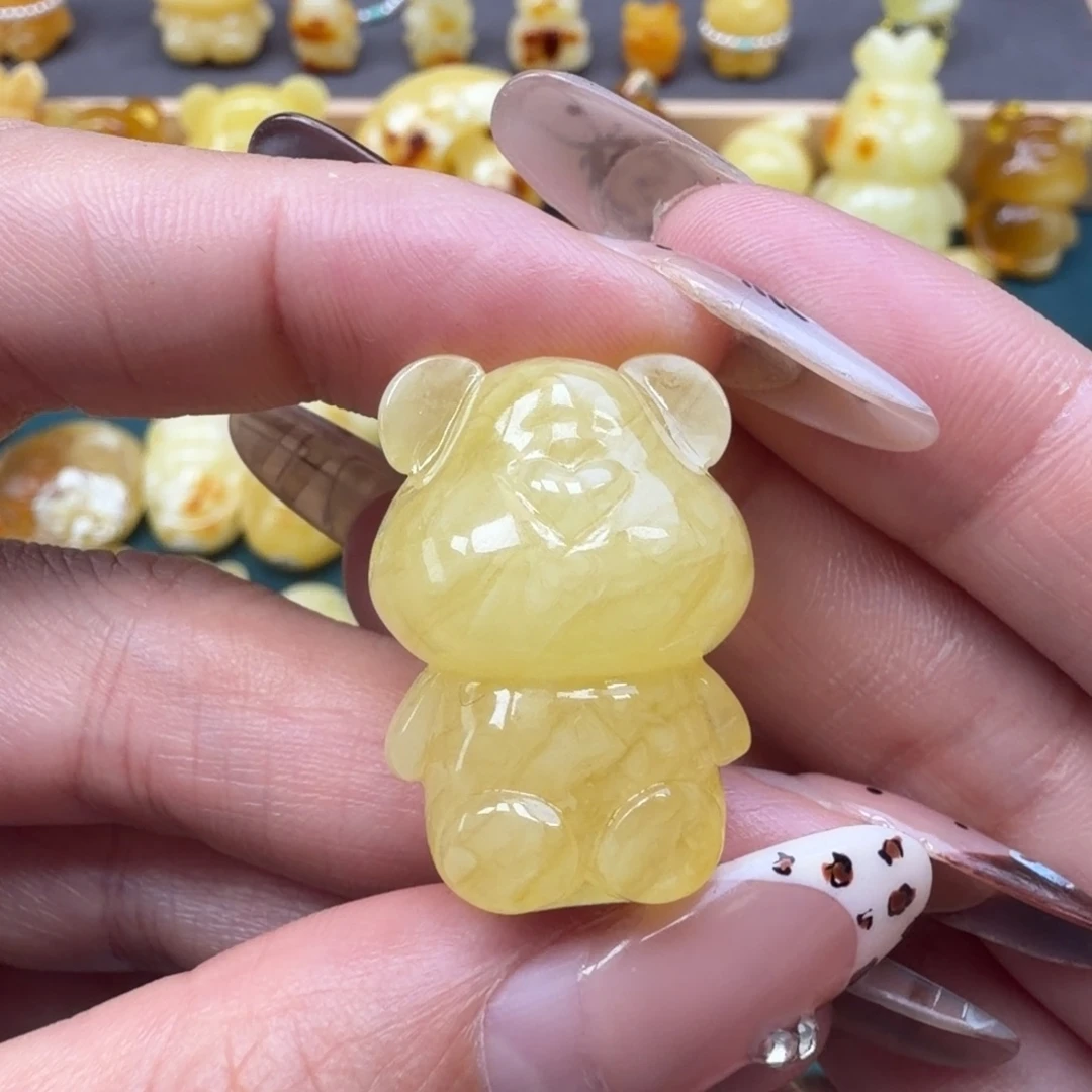 琥珀未镶嵌裸石蜜蜡