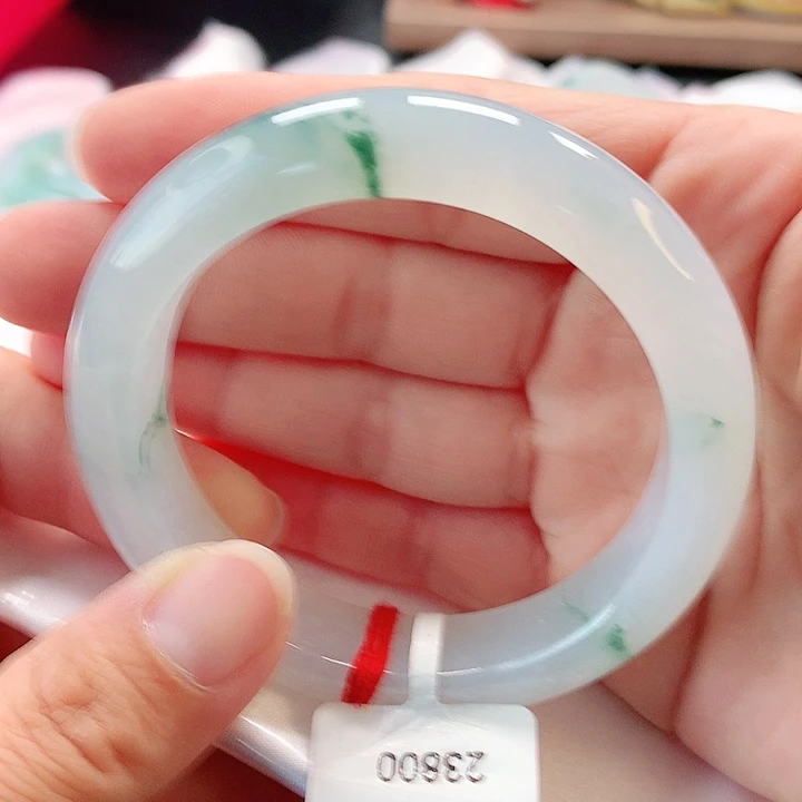 未镶嵌手镯翡翠55正