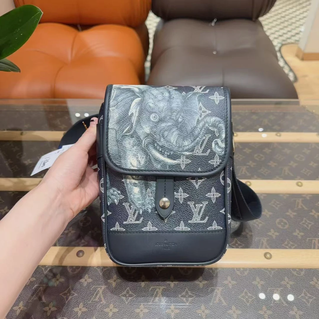 99新 LouisVuitton/路易威登 限量款动物园系列相机包 可单肩斜挎