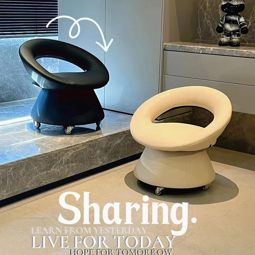 月亮湾款溜溜凳换鞋凳万能小凳360°旋转静音