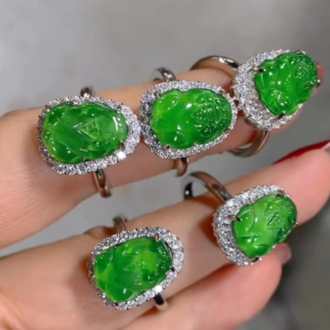 天然A货翡翠假一罚四（多样性发货拍一件发件）