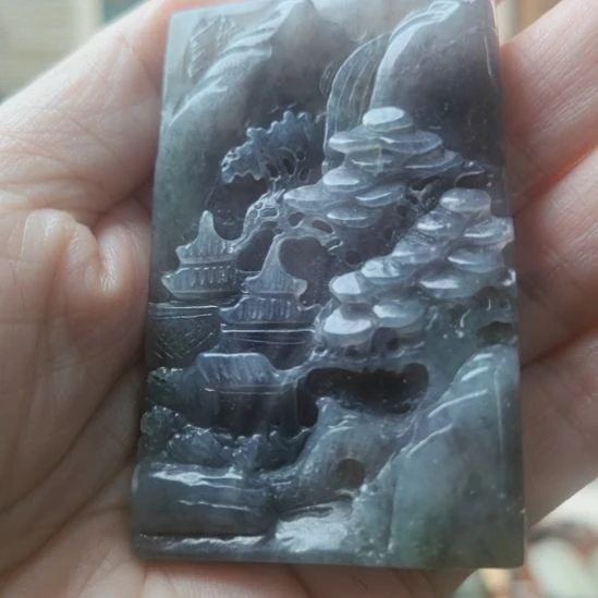 战***王和田玉未镶嵌挂件