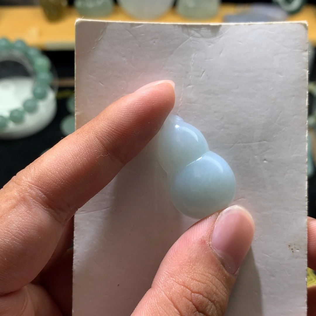 翡翠未镶嵌颈饰00