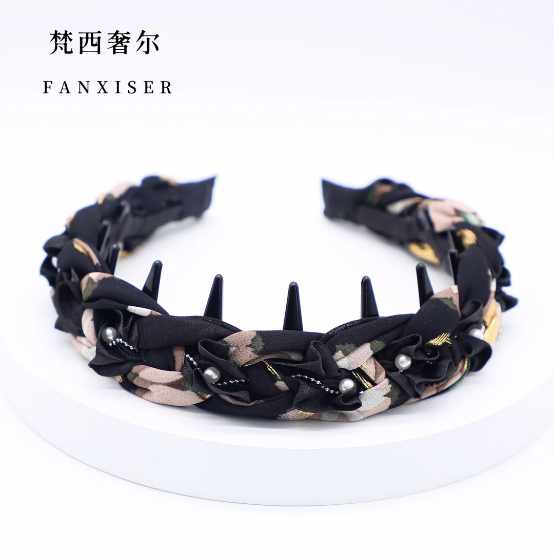 【暮光】气质油画法式复古发箍YM7094