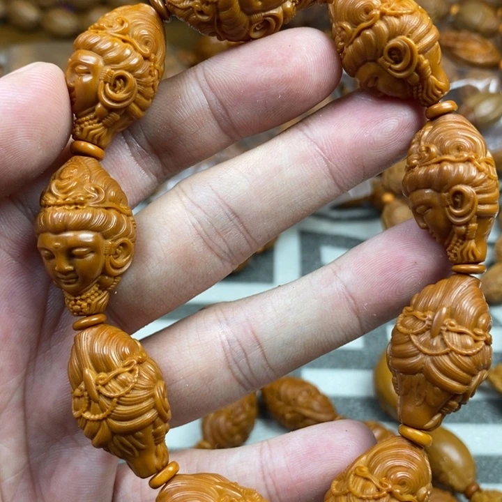 手串/手链橄榄核橄榄核雕工艺手串