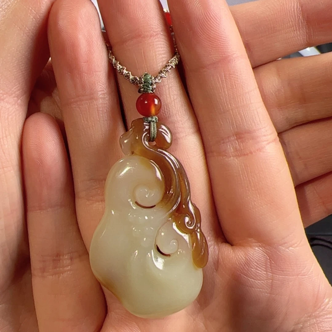 【闪购商品】和田玉（糖玉）颈饰未镶嵌