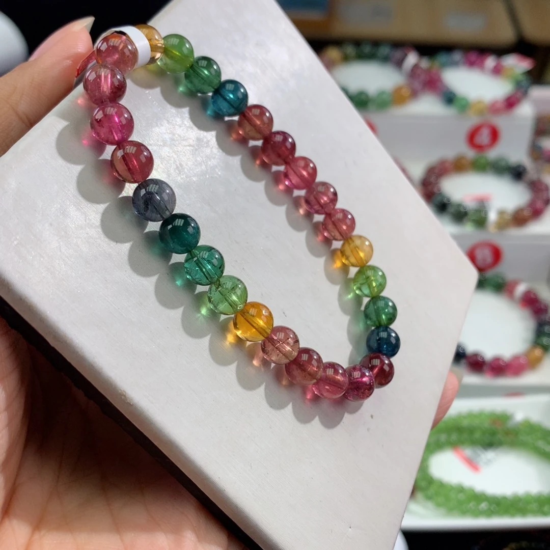 手链未镶嵌碧玺       7mm