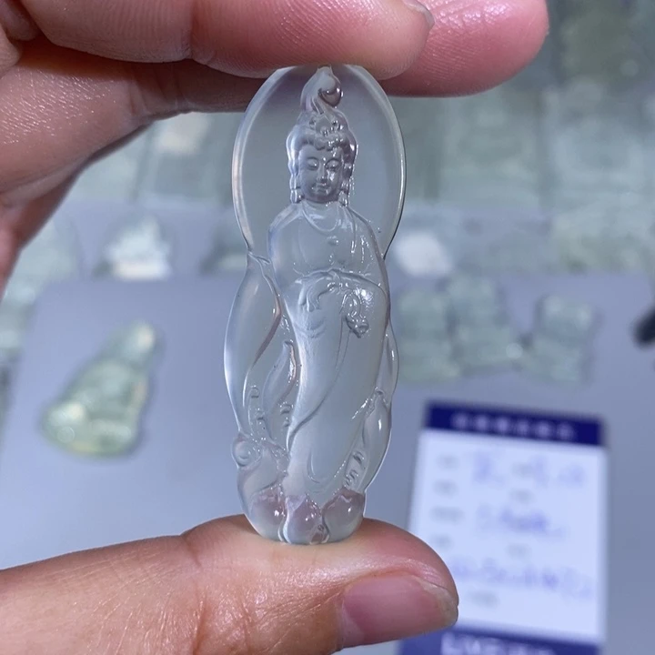永***哥岫玉未镶嵌颈饰吊坠
