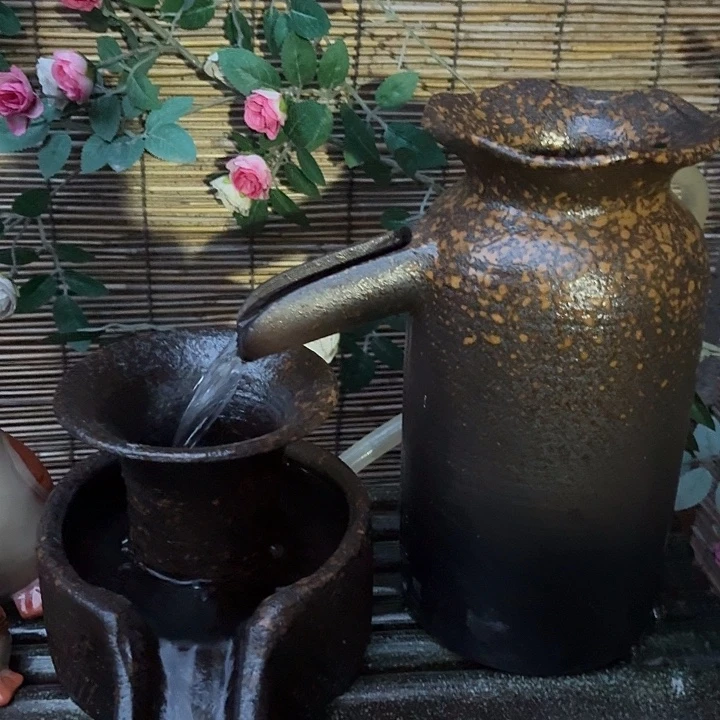 粗陶口径13/27，13/15/15➕10W水泵➕水管➕过滤棉