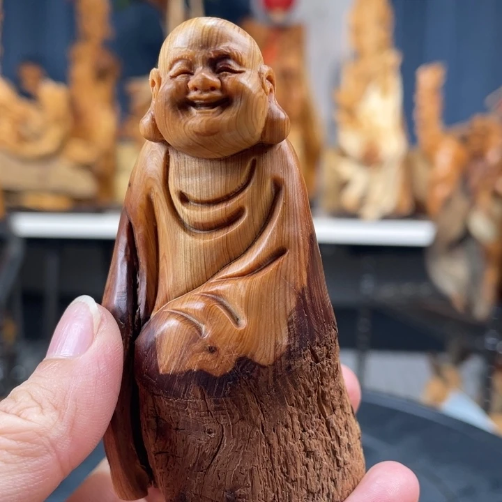 柏木（崖柏）手把件
