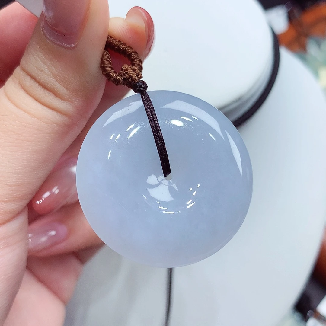 翡翠未镶嵌颈饰翡翠7，33.4/6.1